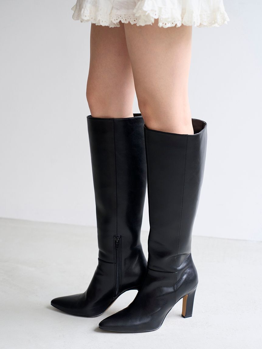 SNIDEL「フィットロングブーツ」|ロングブーツ|