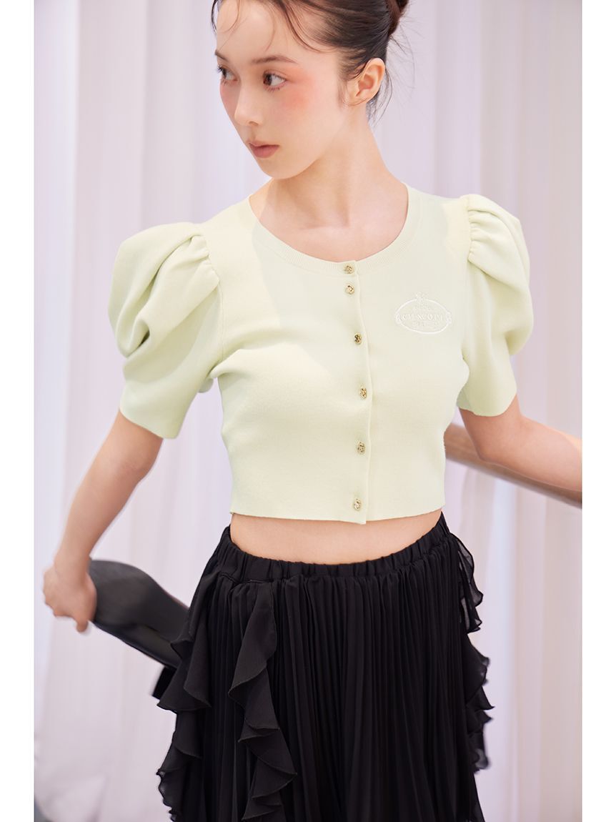 SNIDEL「レーストリムシフォンセットアップ」|ワンピース|