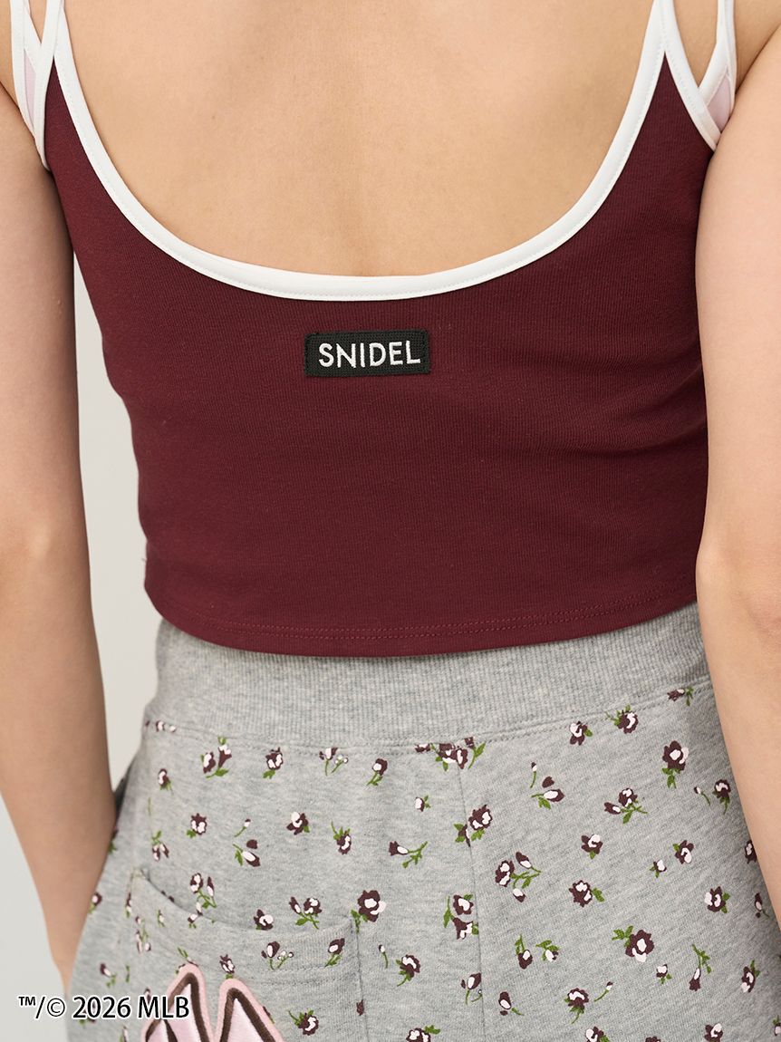 SNIDEL「【MLB】レイヤードカップイントップス」|Tシャツ・カットソー|