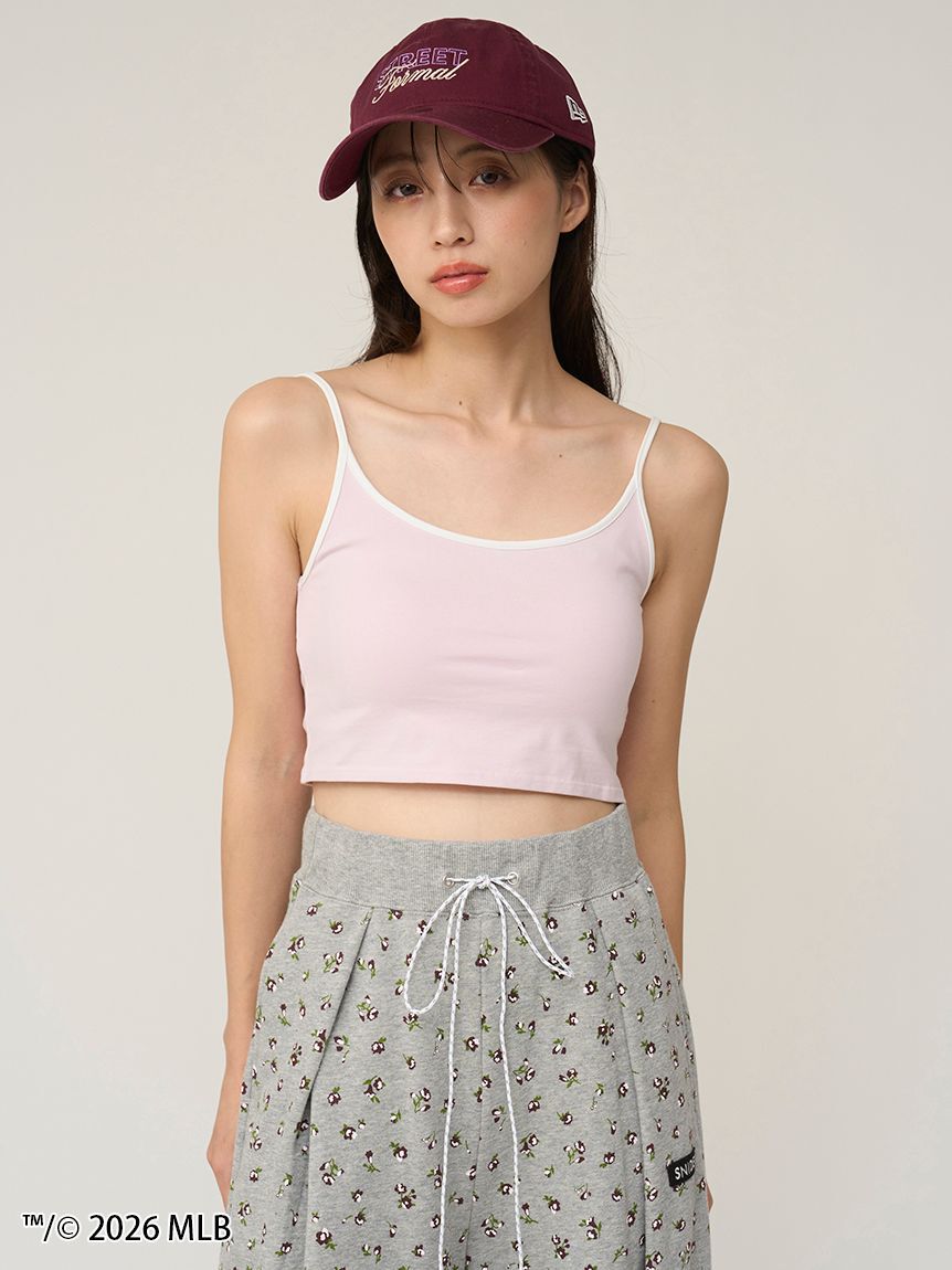 SNIDEL「【MLB】レイヤードカップイントップス」|Tシャツ・カットソー|