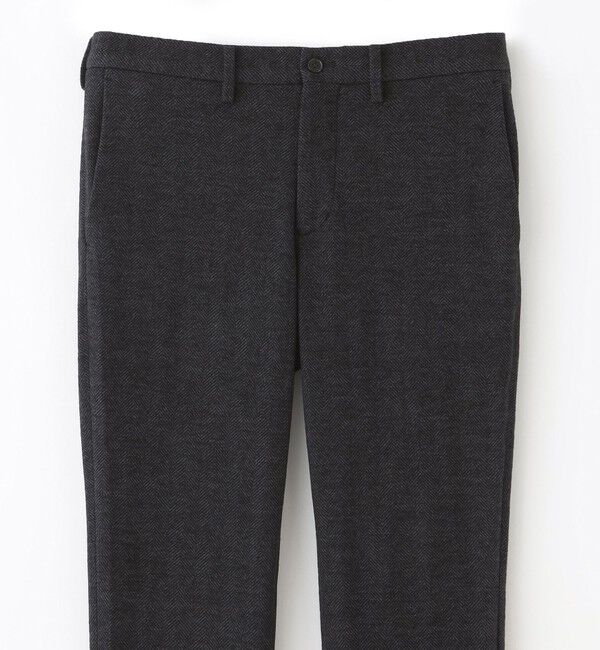 MACKINTOSH PHILOSOPHY「テーラードジャージー パンツ EMMETEXヘリンボン」|スラックス|