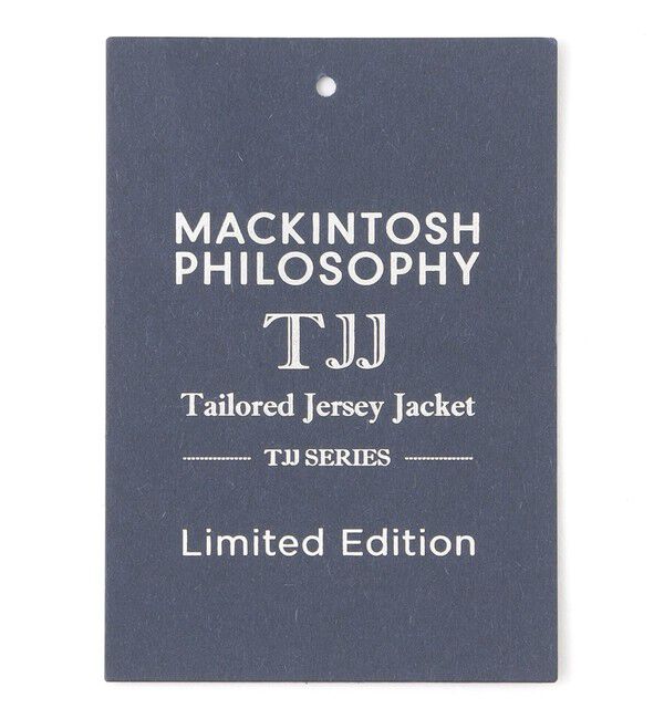 MACKINTOSH PHILOSOPHY「テーラードジャージー パンツ EMMETEXヘリンボン」|スラックス|