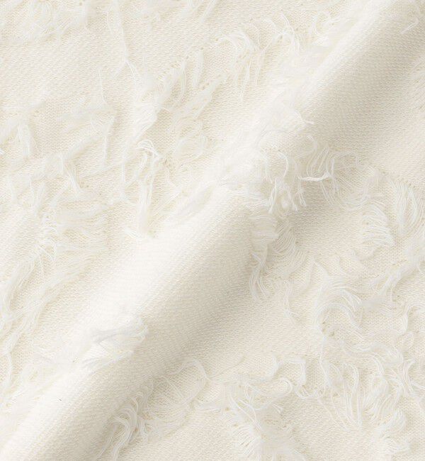  「フリンジジャカードクルーカーディガン」|ニット・セーター|