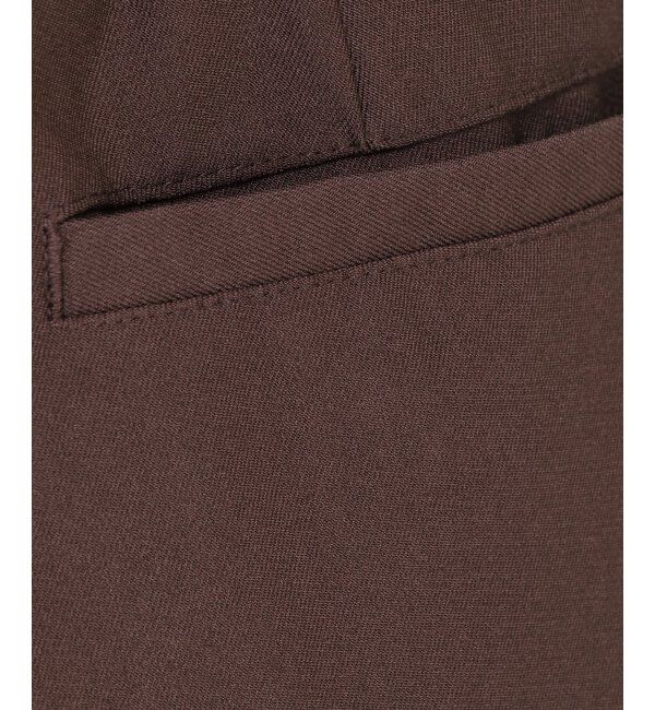 IKKA LOUNGE「裾タブ使いテーパードパンツ」|その他|