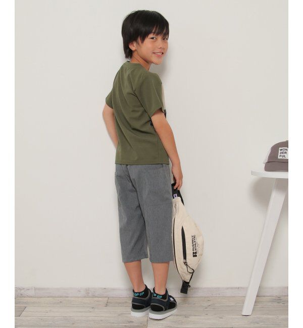 ikka kids「MK横切り替えTシャツ（120~160cm）」|Tシャツ・カットソー|