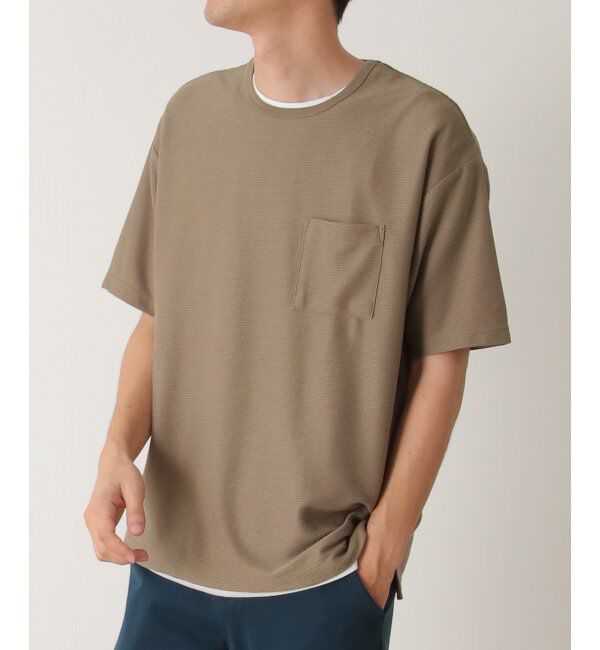 ikka「【2点セット】リップルTシャツインナーセット」|Tシャツ・カットソー|