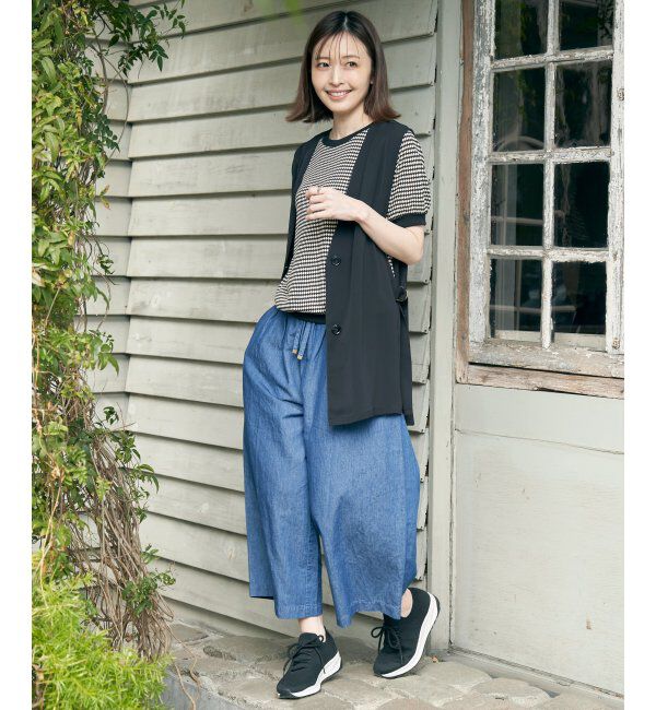 ikka「ハニカム柄ジャガードカットソー」|その他|