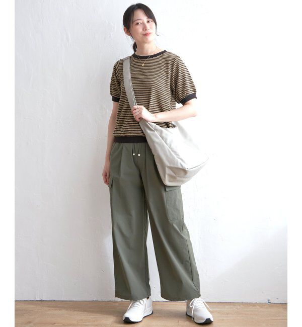 ikka「ハニカム柄ジャガードカットソー」|その他|