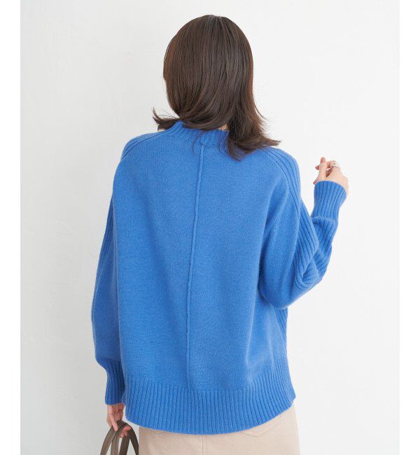 ikka「サイドスリットニットプルオーバー」|プルオーバー|