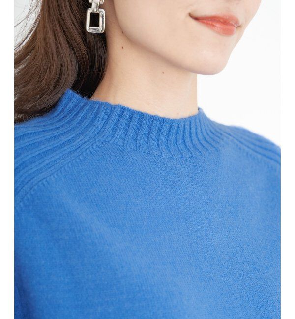 ikka「サイドスリットニットプルオーバー」|プルオーバー|