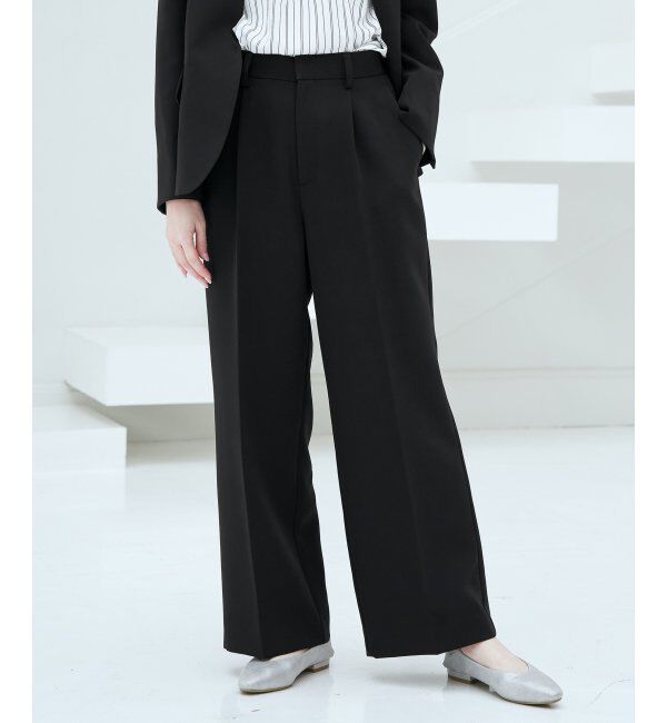 IKKA LOUNGE「ウォッシャブルワイドパンツ」|その他|