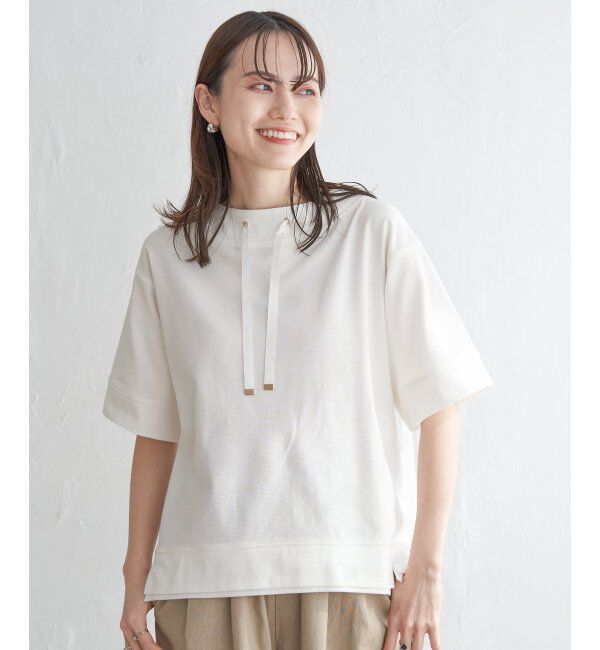 ikka「コットンUSAミニワッフルスピンドル」|その他|オフホワイト