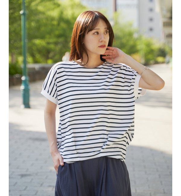 ikka「冷感ドルマンタックプルオーバー」|その他|