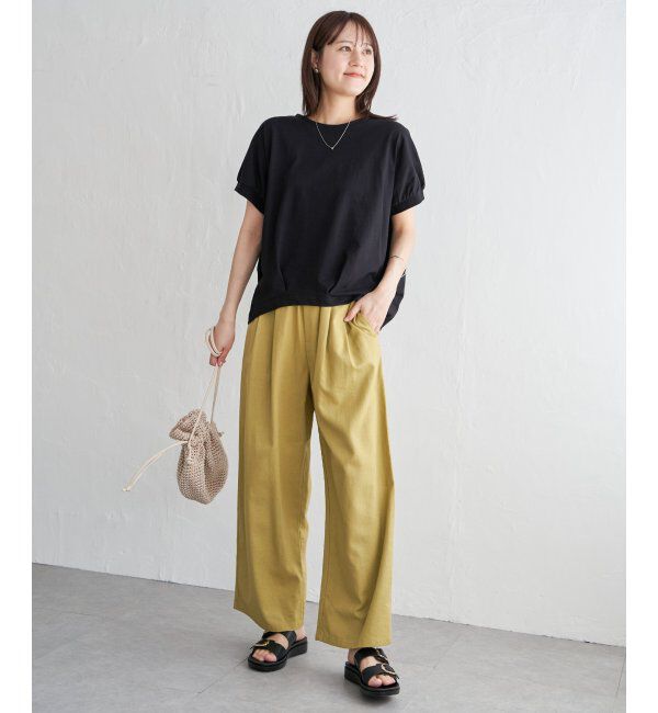 ikka「冷感ドルマンタックプルオーバー」|その他|