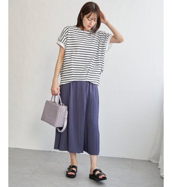 ikka「冷感ドルマンタックプルオーバー」|その他|