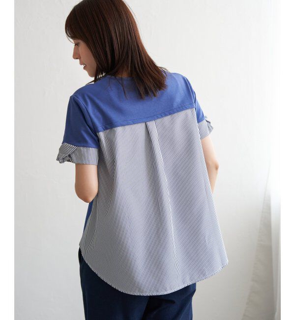 ikka「ソデツイストキリカエＰＯ」|その他|ブルー