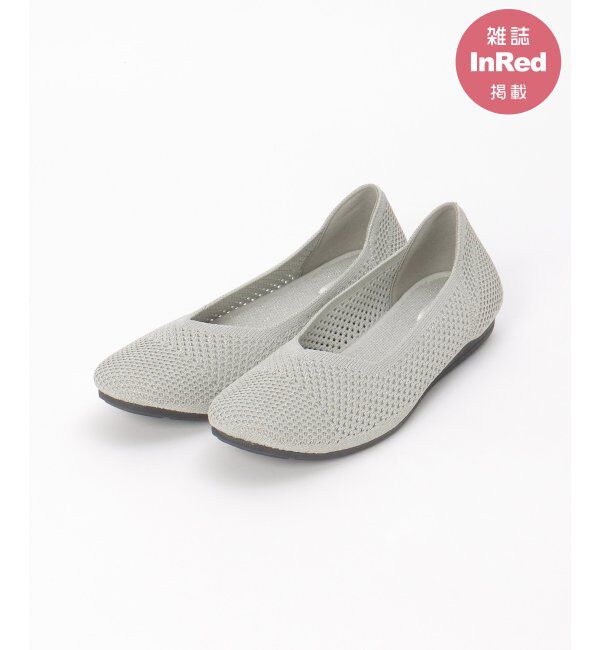 ikka「洗えるメッシュスクエアパンプス」|パンプス|シルバー