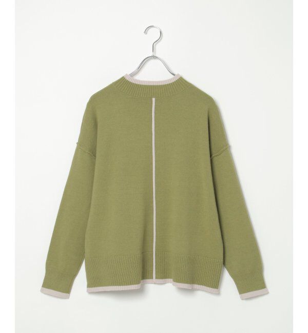 Lbc with Life「配色リブプルオーバー」|カーディガン|