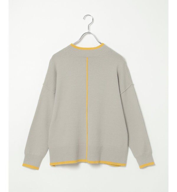 Lbc with Life「配色リブプルオーバー」|カーディガン|