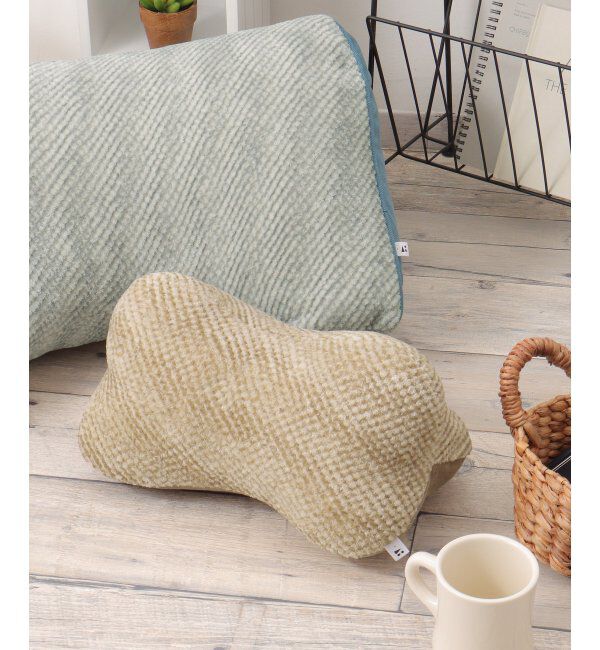 Lbc with Life「ポコポコボーンクッション」|クッション・クッションカバー|ベージュ