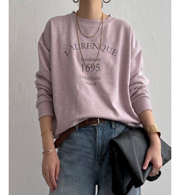 Lbc with Life「ピグメントライクロゴスウェット」|その他|