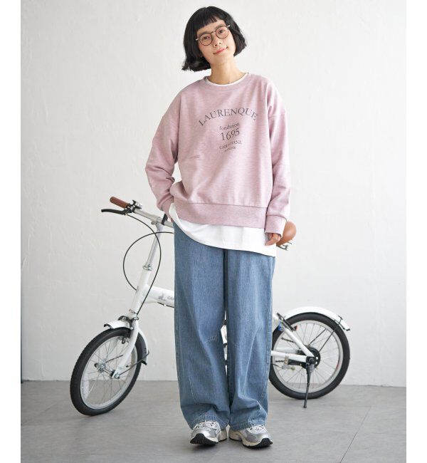 Lbc with Life「ピグメントライクロゴスウェット」|その他|