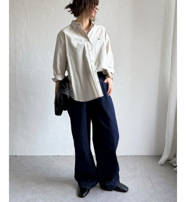 Lbc with Life「ミニロゴシシュウオーバーシャツ」|シャツ・ブラウス|