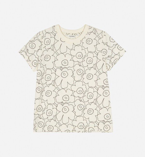Marimekko「Heleys Piirto Unikko Tシャツ」|シャツ・ブラウス|