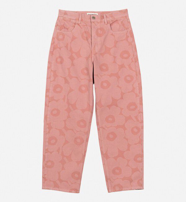 Marimekko「Maridenim Barrel Unikko ジーンズ」|チノ|