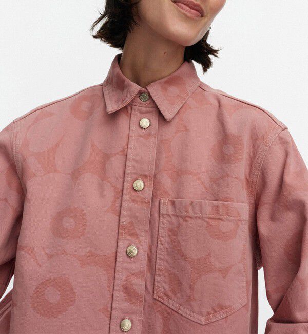 Marimekko「Maridenim Vaihe Unikko シャツ」|シャツ・ブラウス|