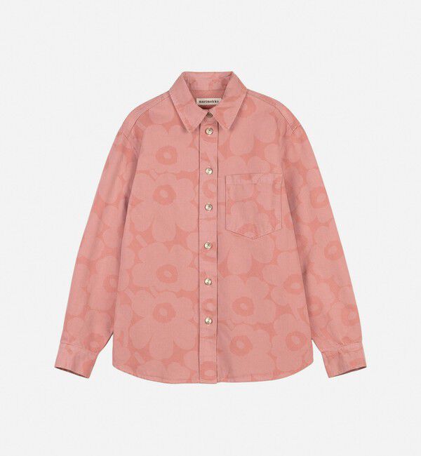 Marimekko「Maridenim Vaihe Unikko シャツ」|シャツ・ブラウス|