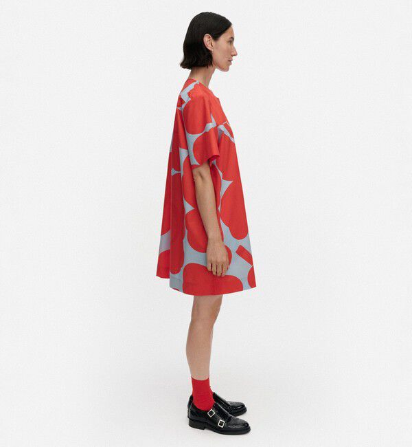 Marimekko「Taitavuus Unikko ワンピース」|ワンピース|