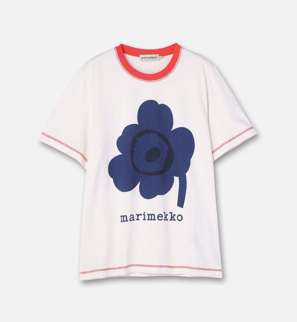 Marimekko「Tarttua Unikko Placement Tシャツ」|シャツ・ブラウス|