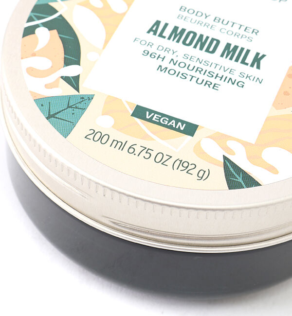 THE BODY SHOP「ボディバター アーモンドミルク 200mL」|ボディ保湿|