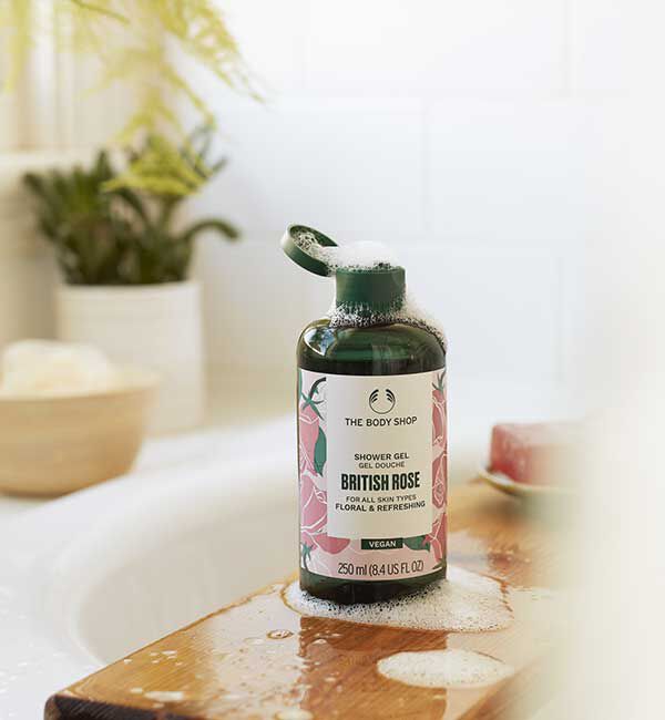 THE BODY SHOP「シャワージェル ブリティッシュローズ 250mL」|入浴剤・バスグッズ|