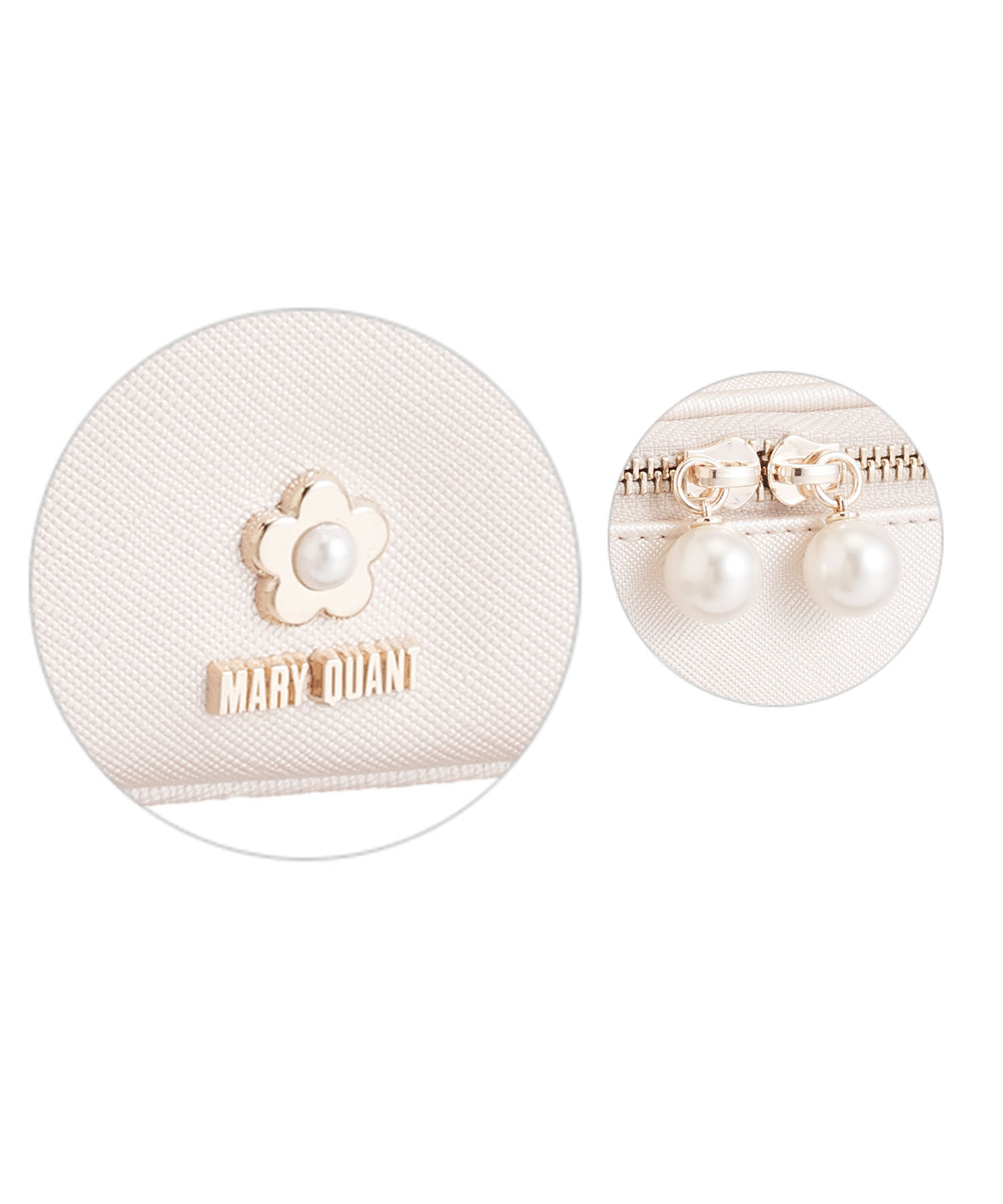 MARY QUANT「サフィアーノパール バニティ」|ポーチ|
