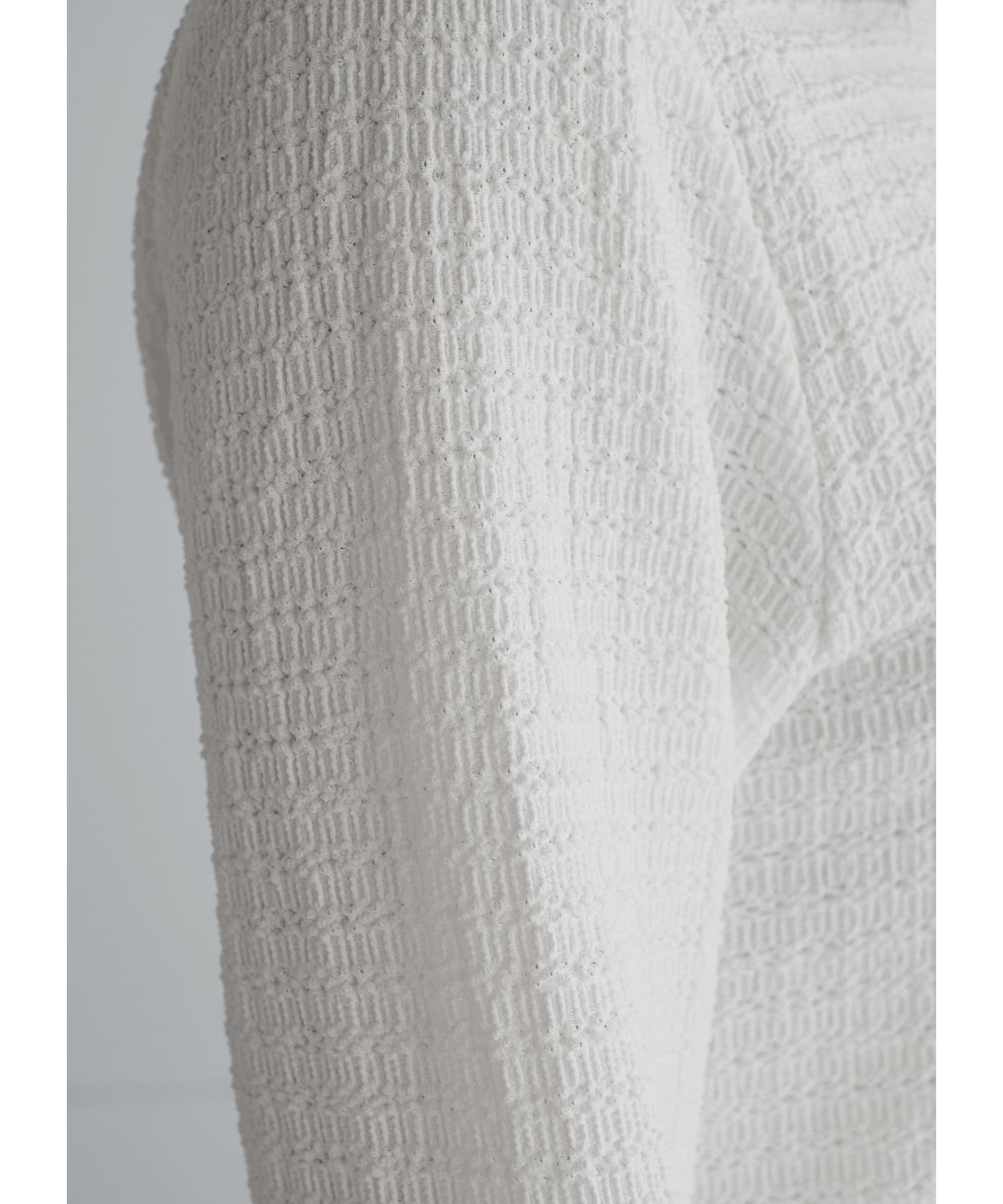 STYLE DELI「凹凸生地の長袖カットソートップス」|Tシャツ・カットソー|