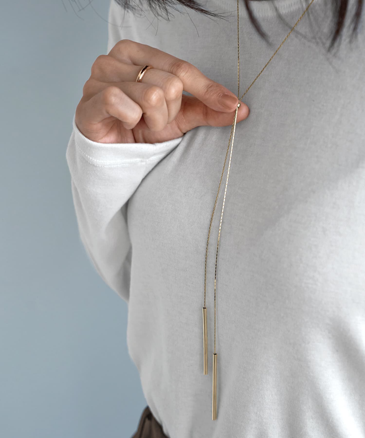 STYLE DELI「シリコンボールラリエット」|ネックレス|