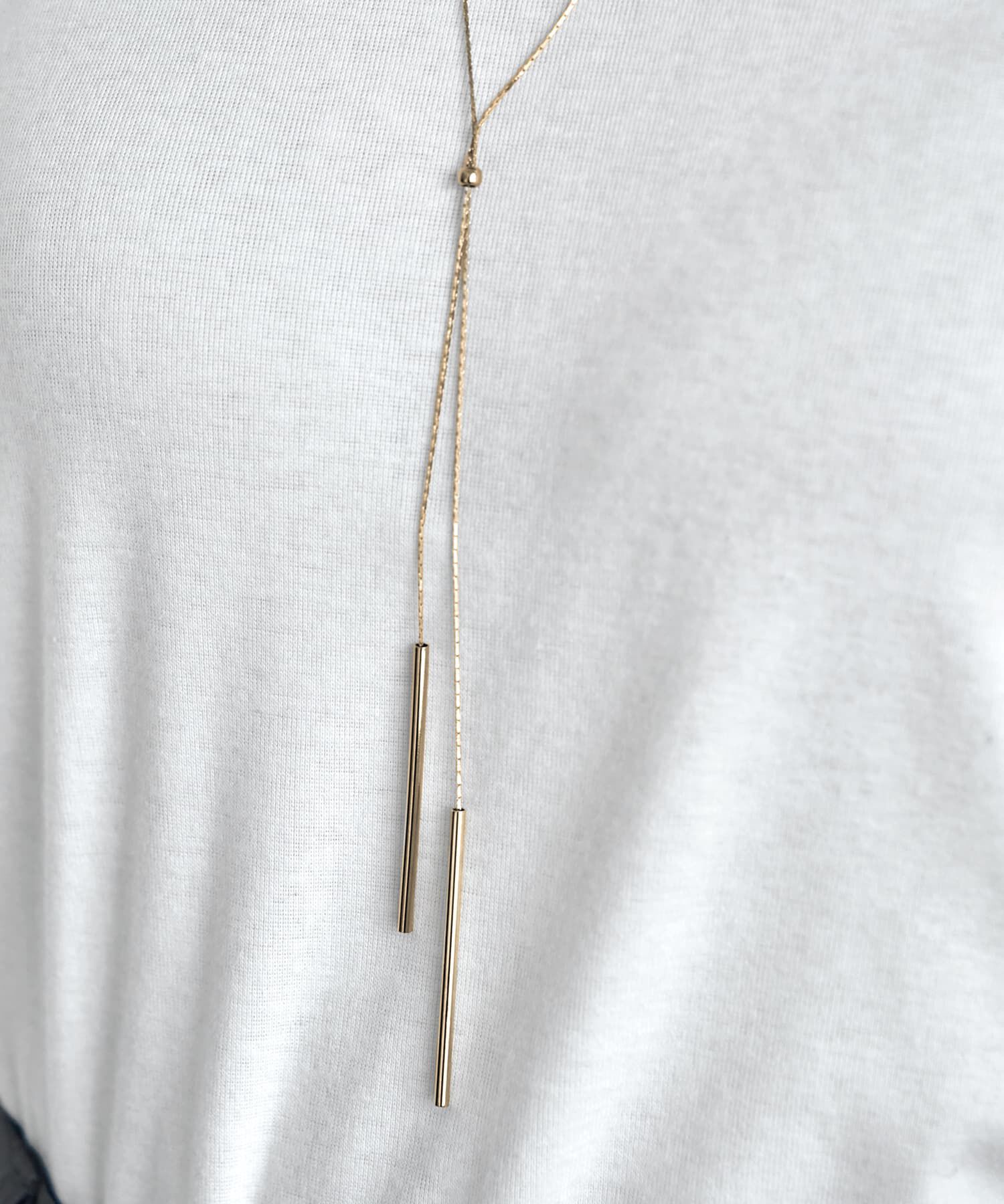 STYLE DELI「シリコンボールラリエット」|ネックレス|