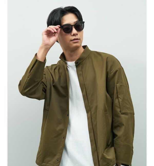  「【WEB限定】ボストン型 サングラス｜クリアフレーム│紫外線対策│Zoff」|サングラス|