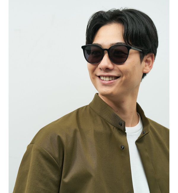  「【WEB限定】ボストン型 サングラス｜クリアフレーム│紫外線対策│Zoff」|サングラス|