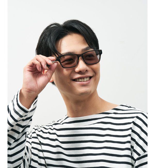  「ウェリントン型 サングラス 大きめフレーム 紫外線対策 UVカット ユニセックス」|サングラス|