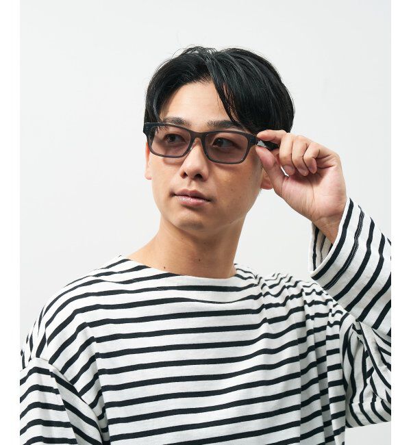  「ウェリントン型 サングラス 大きめフレーム 紫外線対策 UVカット ユニセックス」|サングラス|