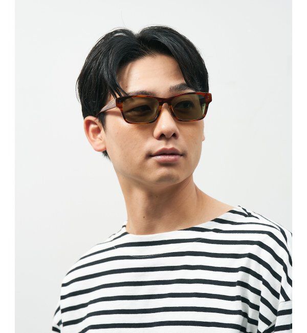  「ウェリントン型 サングラス 大きめフレーム 紫外線対策 UVカット ユニセックス」|サングラス|