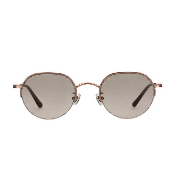  「SUNCUTGlasses/UV100%CUT サングラス カラーレンズ メタルフレーム UVカット 紫外線対策 Zoff」|サングラス|