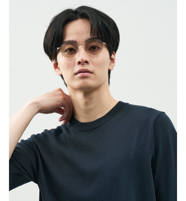  「SUNCUTGlasses/UV100%CUT サングラス カラーレンズ メタルフレーム UVカット 紫外線対策 Zoff」|サングラス|