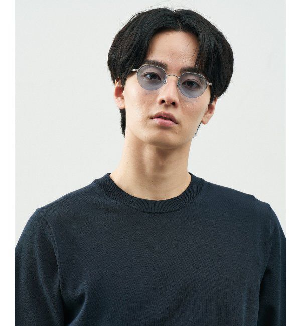  「SUNCUTGlasses/UV100%CUT サングラス カラーレンズ メタルフレーム UVカット 紫外線対策 Zoff」|サングラス|