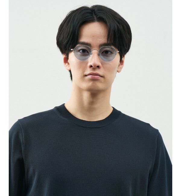  「SUNCUTGlasses/UV100%CUT サングラス カラーレンズ メタルフレーム UVカット 紫外線対策 Zoff」|サングラス|