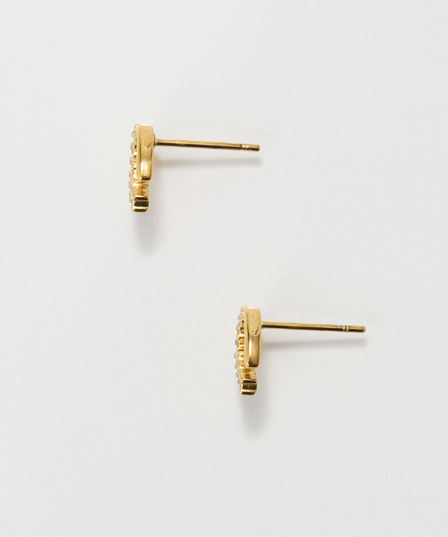 Phoebe「【金属アレルギー対応】グロッシーミニホースシューピアス　ゴールド　ステンレス/馬蹄/蹄鉄/ギフト」|ピアス|