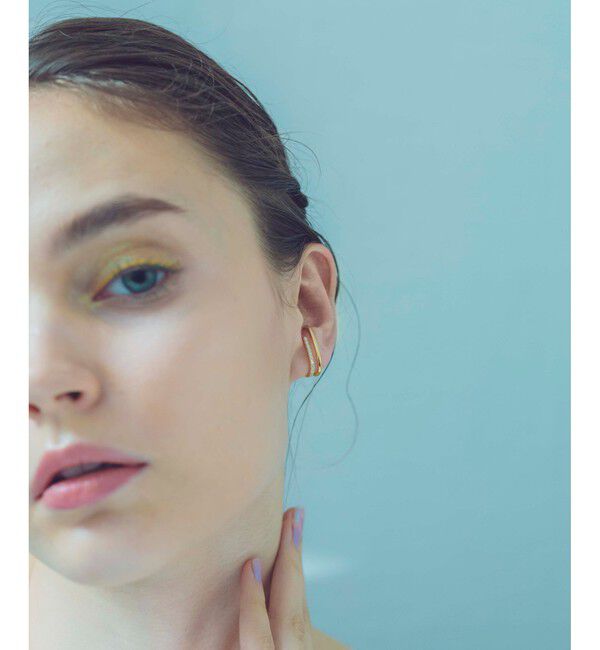 ete「ビジュー ライナーカフ」|イヤーカフ|